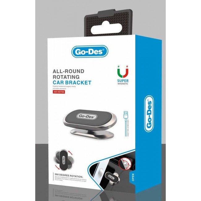 Go Des GD-HD708 Magnetik Araç Telefon Tutucu Go Des GD-HD708 Magnetik Araç Telefon Tutucu