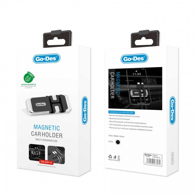 Go Des GD-HD712 Magnetik Araç Telefon Tutucu Go Des GD-HD712 Magnetik Araç Telefon Tutucu