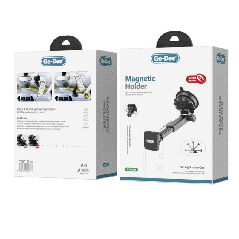 Bal-z Go Des GD-HD738 Magnetik Araç Telefon Tutucu