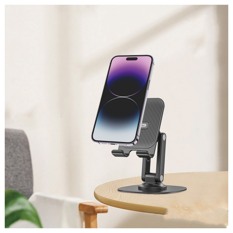 Bal-z Go Des GD-HD757 Taşınabilir Katlanabilir 360 Dönebilen Metal Telefon ve Tablet Standı