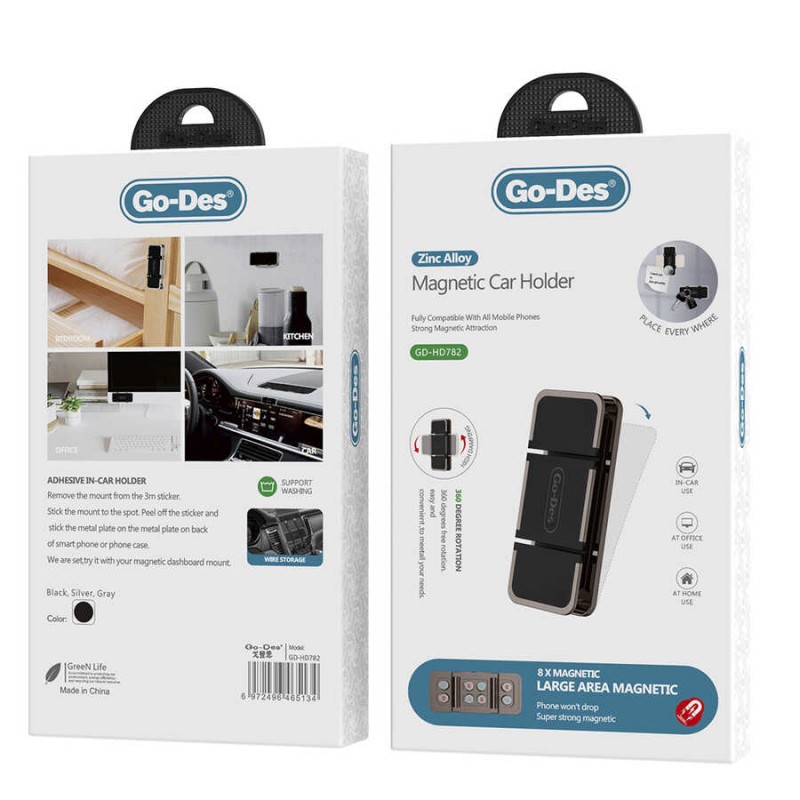 Bal-z Go Des GD-HD782 Magnetic Araç Telefon Tutucu