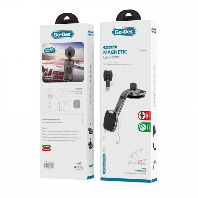 Go Des GD-HD786 Magnetic Araç Telefon Tutucu Go Des GD-HD786 Magnetic Araç Telefon Tutucu