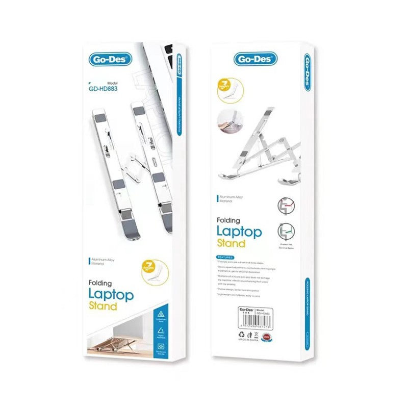 Bal-z Go Des GD-HD883 Çok Fonksiyonlu 7 Kademeli Ayarlanabilir Dizüstü Laptop Standı