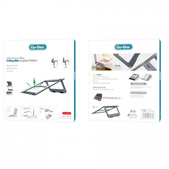 Go Des GD-HD887 Laptop Standı Go Des GD-HD887 Laptop Standı