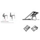 Go Des GD-HD888 Laptop Standı Go Des GD-HD888 Laptop Standı