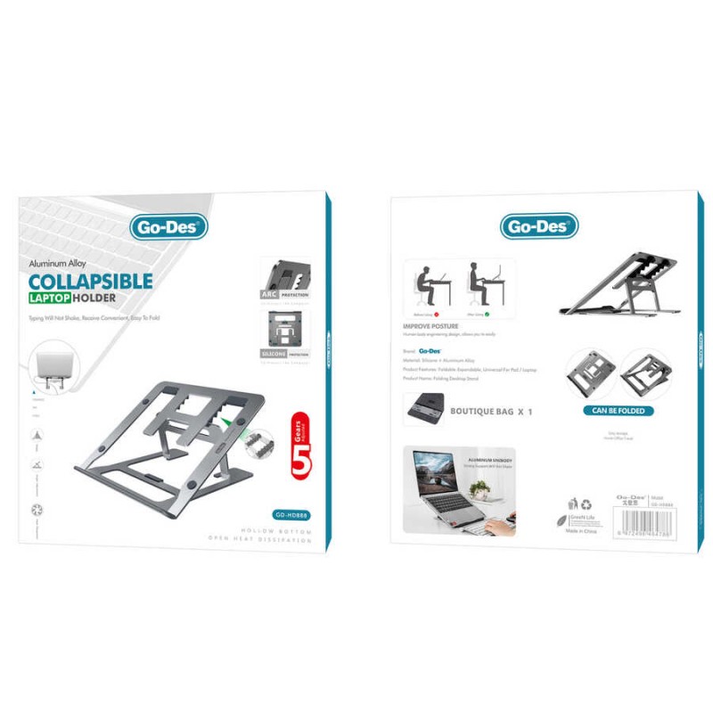 Bal-z Go Des GD-HD888 Laptop Standı