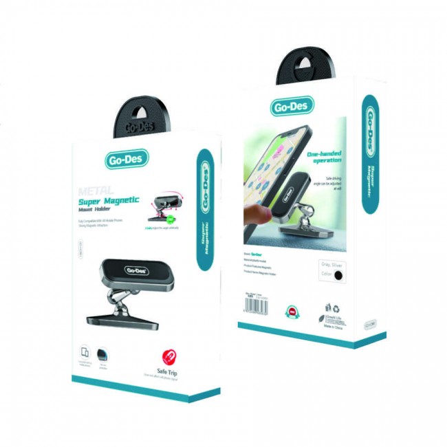 Go Des GD-HD901 Magnetik Araç Telefon Tutucu Go Des GD-HD901 Magnetik Araç Telefon Tutucu