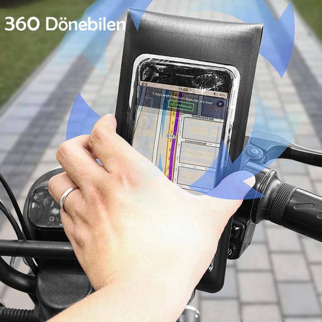 Go Des GD-HD907 Su Geçirmez Tasarımlı Bisiklet ve Motosiklet Telefon Tutucu Go Des GD-HD907 Su Geçirmez Tasarımlı Bisiklet ve Motosiklet Telefon Tutucu