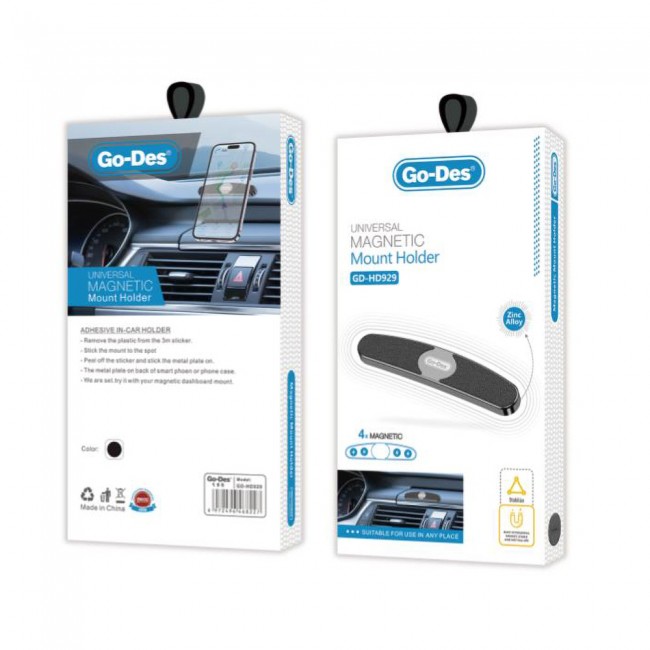 Go Des GD-HD929 Magnetik Düz Zemin Araç Telefon Tutacağı Go Des GD-HD929 Magnetik Düz Zemin Araç Telefon Tutacağı