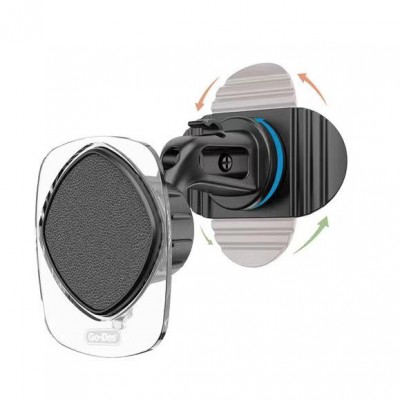 Bal-z Go Des GD-HD935 360 Derece Dönebilen Magnetik Düz Zemin Araç Telefon Tutacağı