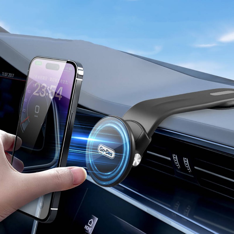 Bal-z Go Des GD-HD968 Güçlü Magnetik Çok Açılı Araç Telefon Tutucu