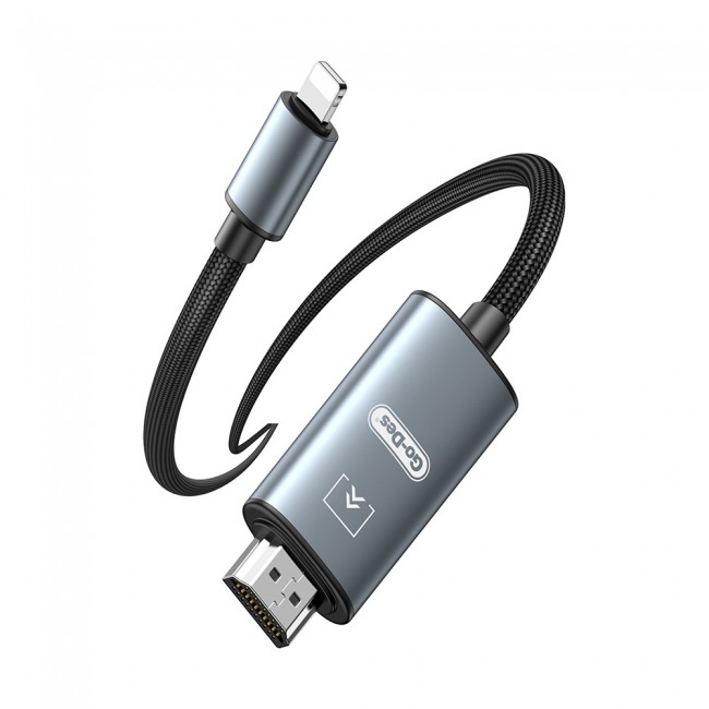 Go Des GD-HM812 Lightning To HDMI Kablo 2 Metre Go Des GD-HM812 Lightning To HDMI Kablo 2 Metre