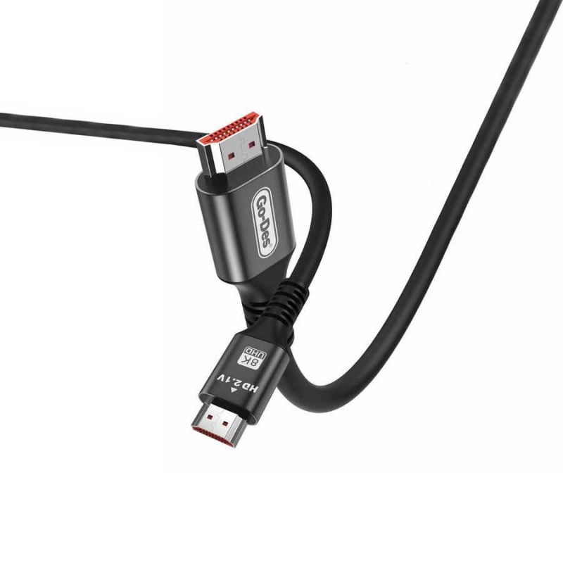 Bal-z Go Des GD-HM828 HDTV Görüntü ve Ses Aktarıcı HDMI Kablo Ultra HD 8K 4320p 2 metre