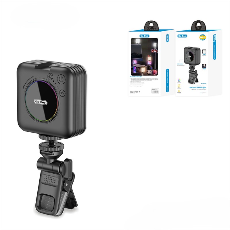 Bal-z Go Des GD-LD1033 RGB Led Telefon-Kamera Üstü Aydınlatma Işığı