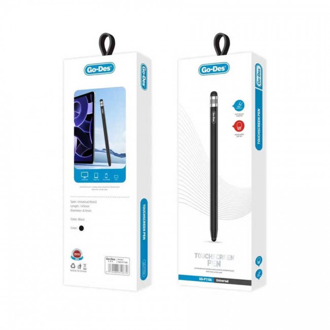 Go Des GD-P1106 Üniversal Telefon ve Tablet Dokunmatik Kalem Go Des GD-P1106 Üniversal Telefon ve Tablet Dokunmatik Kalem