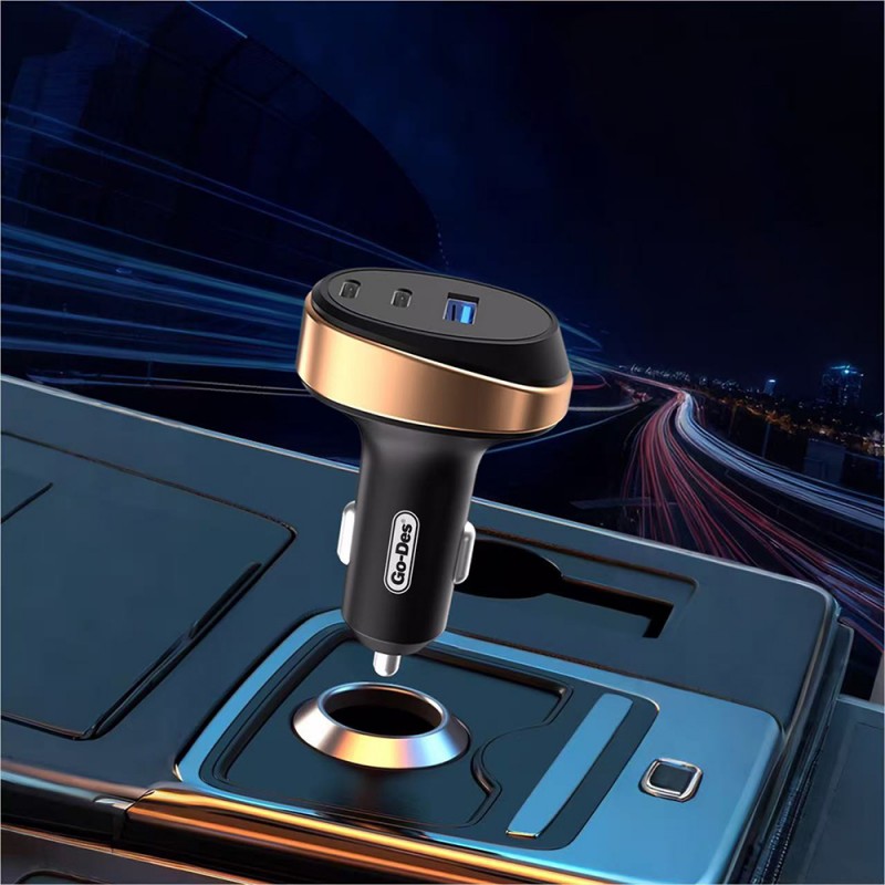 Bal-z Go-Des GD-QC2207 PD 66W Hızlı Şarj Özellikli Araç Şarj Başlığı