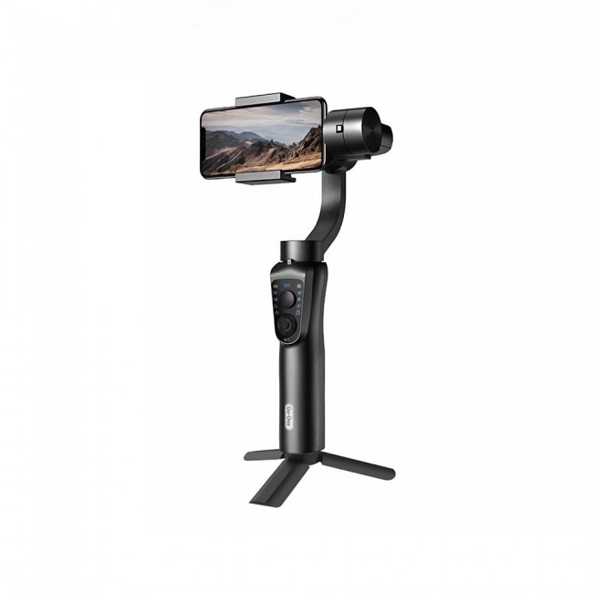 Go Des GD-S5 3 Eksenli El Tipi Yüz Tanıma Takip Özellikli Led Işıklandırma Aparatlı Gimbal Stabilizatör Go Des GD-S5 3 Eksenli El Tipi Yüz Tanıma Takip Özellikli Led Işıklandırma Aparatlı Gimbal Stabilizatör