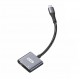 Go Des GD-UC160 2in1 Type-C To 3.5mm Aux Çevirici Ses Adaptörü Go Des GD-UC160 2in1 Type-C To 3.5mm Aux Çevirici Ses Adaptörü
