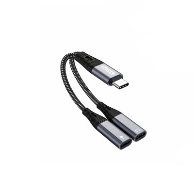 Bal-z Go Des GD-UC163 Type-C 2in1 Şarj ve Ses Kablosu