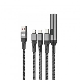 Go Des GD-UC321 4in1 Lightning – Type-C – Micro USB Ultra Hızlı Şarj Kablosu + Çakmak Go Des GD-UC321 4in1 Lightning – Type-C – Micro USB Ultra Hızlı Şarj Kablosu + Çakmak