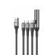 Go Des GD-UC321 4in1 Lightning – Type-C – Micro USB Ultra Hızlı Şarj Kablosu + Çakmak Go Des GD-UC321 4in1 Lightning – Type-C – Micro USB Ultra Hızlı Şarj Kablosu + Çakmak