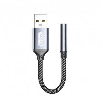 Go Des GD-UC332 USB-A to 3.5mm Aux Çevirici Ses Adaptörü Go Des GD-UC332 USB-A to 3.5mm Aux Çevirici Ses Adaptörü