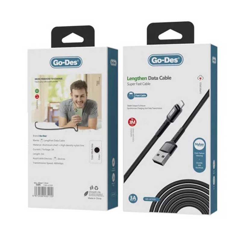 Bal-z Go Des GD-UC559 Lightning Usb Kablo