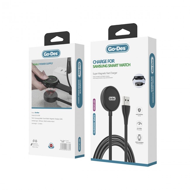 Go Des GD-UC560 Galaxy Watch Akıllı Saat Magnetik Wireless Şarj Aleti Go Des GD-UC560 Galaxy Watch Akıllı Saat Magnetik Wireless Şarj Aleti