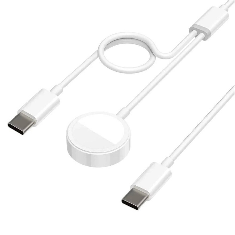 Bal-z Go Des GD-UC603 2in1 Magnetik Wireless Type-C PD Hızlı Şarj Kablosu 65W 1.2M