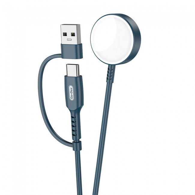 Go Des GD-UC608 Apple Watch Serisi Akıllı Saat Wireless 2 in 1 PD - Usb Hızlı Şarj Kablosu Go Des GD-UC608 Apple Watch Serisi Akıllı Saat Wireless 2 in 1 PD - Usb Hızlı Şarj Kablosu
