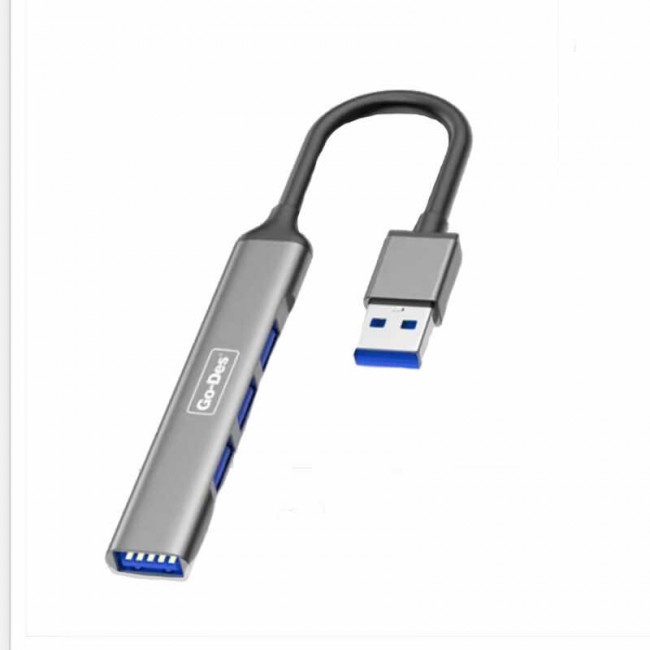 Go Des GD-UC701 4 in 1 Çoklu USB İstasyonu Go Des GD-UC701 4 in 1 Çoklu USB İstasyonu