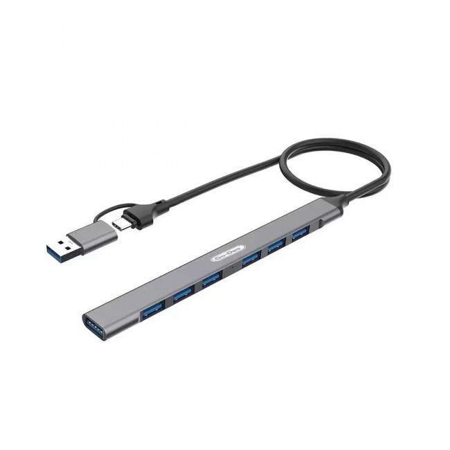 Go Des GD-UC706 7 Usb Girişli Type-C - Usb Hub Go Des GD-UC706 7 Usb Girişli Type-C - Usb Hub