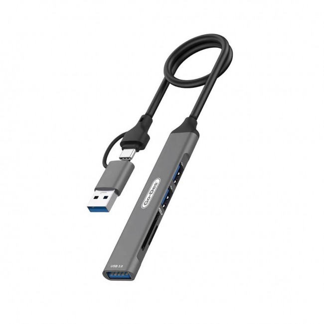 Go Des GD-UC707 USB3.0 + USB2.0 + SD/TF Bağlantılı Type-C USB-A 5in2 Hub Go Des GD-UC707 USB3.0 + USB2.0 + SD/TF Bağlantılı Type-C USB-A 5in2 Hub
