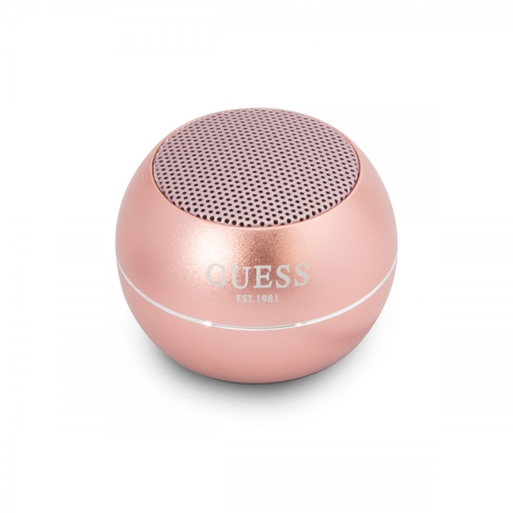 GUESS Alüminyum Alaşım Gövde Tasarımlı Mini Bluetooth Speaker