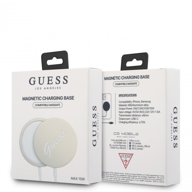 GUESS Logolu Type-C Magsafe Şarj Kablosu 15W GUESS Logolu Type-C Magsafe Şarj Kablosu 15W