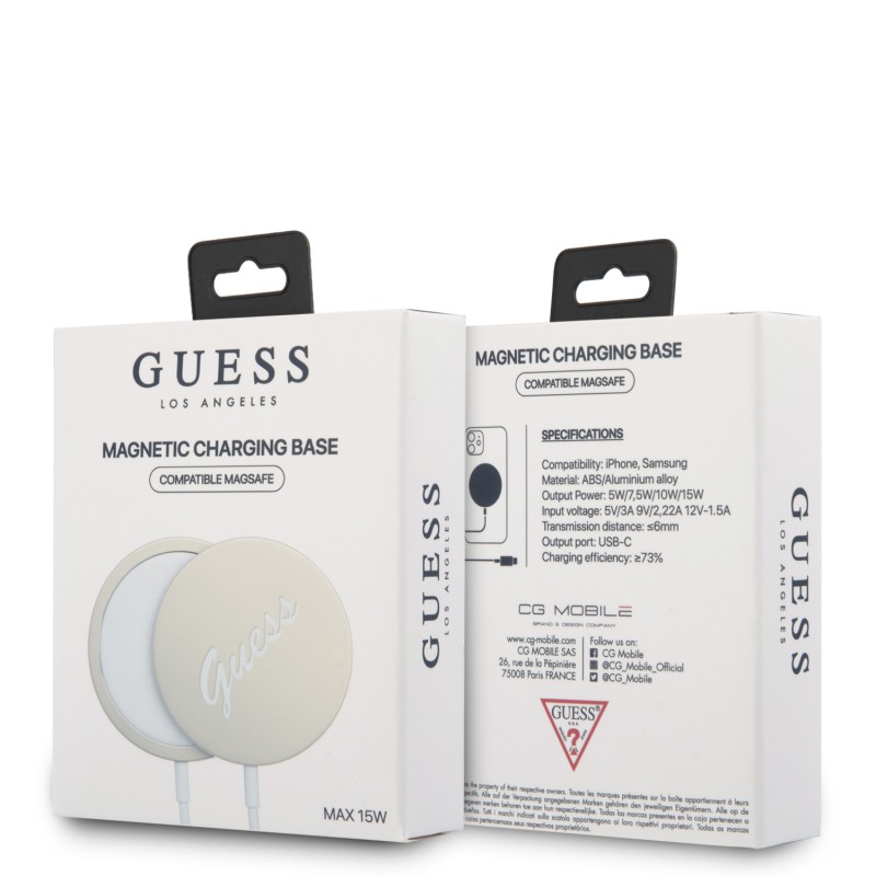 Bal-z GUESS Logolu Type-C M-safe Şarj Kablosu 15W