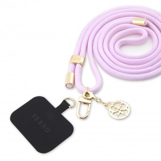 GUESS Metal Logolu Cep Telefonu Askı İpi GUESS Metal Logolu Cep Telefonu Askı İpi
