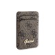 Guess Orjinal Lisanslı 4G Desenli Metal Script Logolu Magnetik Kartlık