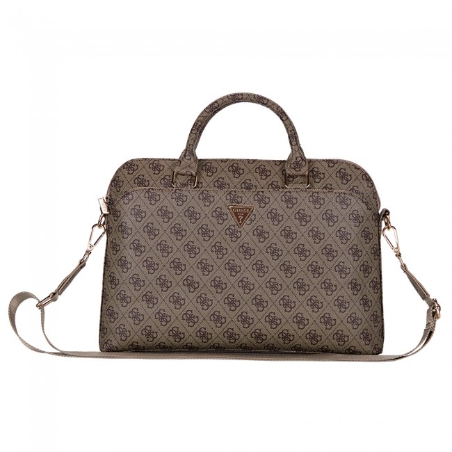 Guess Orjinal Lisanslı 4G Desenli Üçgen Logolu Omuz Askılı 15 inç Laptop Çantası Guess Orjinal Lisanslı 4G Desenli Üçgen Logolu Omuz Askılı 15 inç Laptop Çantası