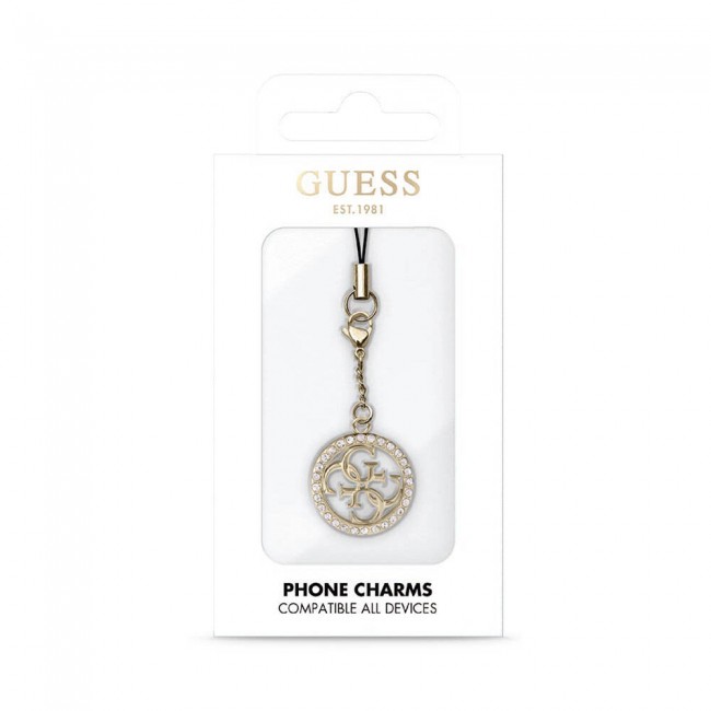 Guess Orjinal Lisanslı 4G Logolu Taşlı Telefon Askı İpi Guess Orjinal Lisanslı 4G Logolu Taşlı Telefon Askı İpi