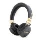 Guess Orjinal Lisanslı 4G Metal Logo PU Deri Ayarlanabilir Kulak Üstü Bluetooth Kulaklık Guess Orjinal Lisanslı 4G Metal Logo PU Deri Ayarlanabilir Kulak Üstü Bluetooth Kulaklık