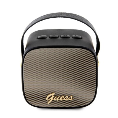 Bal-z Guess Orjinal Lisanslı Askılı PU Deri Yazı Logolu 5W Bluetooth Speaker