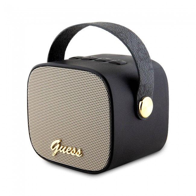 Guess Orjinal Lisanslı Askılı PU Deri Yazı Logolu 5W Bluetooth Speaker Guess Orjinal Lisanslı Askılı PU Deri Yazı Logolu 5W Bluetooth Speaker
