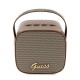 Guess Orjinal Lisanslı Askılı PU Deri Yazı Logolu 5W Bluetooth Speaker Guess Orjinal Lisanslı Askılı PU Deri Yazı Logolu 5W Bluetooth Speaker