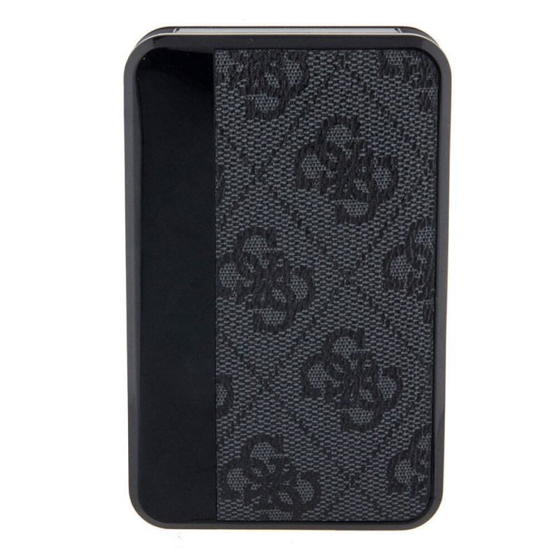 Bal-z Guess Orjinal Lisanslı Dijital Led Göstergeli PU Deri 4G Desenli Metal Yazı Logolu Powerbank 10000mAh 18W