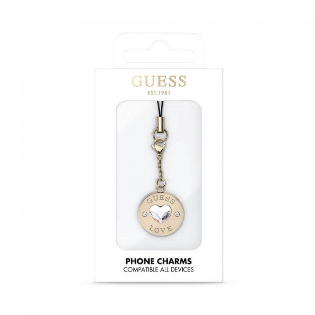 Guess Orjinal Lisanslı Kalp Yapay Elmas Taşlı Telefon Askı İpi Guess Orjinal Lisanslı Kalp Yapay Elmas Taşlı Telefon Askı İpi