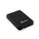 Guess Orjinal Lisanslı Magsafe Şarj Özellikli Metal Yazı Logolu Powerbank 5000mAh 15W Guess Orjinal Lisanslı Magsafe Şarj Özellikli Metal Yazı Logolu Powerbank 5000mAh 15W