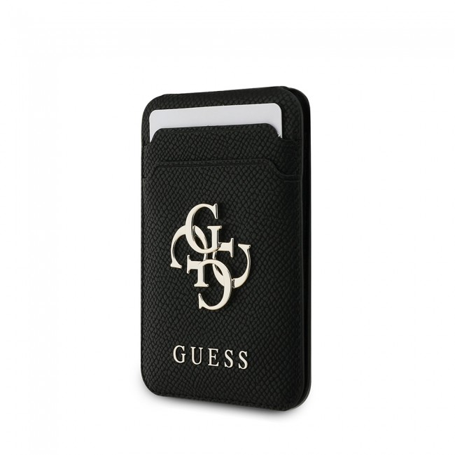 Guess Orjinal Lisanslı Metal Büyük 4G ve Yazı Logolu Standlı Magnetik Kartlık Guess Orjinal Lisanslı Metal Büyük 4G ve Yazı Logolu Standlı Magnetik Kartlık