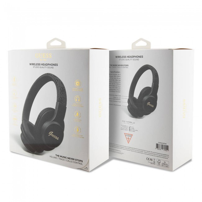 Guess Orjinal Lisanslı PU 4G Desenli Metal Yazı Logolu Tone On Tone Kulak Üstü Bluetooth Kulaklık Guess Orjinal Lisanslı PU 4G Desenli Metal Yazı Logolu Tone On Tone Kulak Üstü Bluetooth Kulaklık