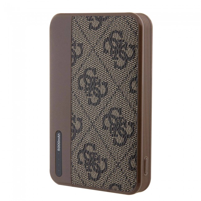 Guess Orjinal Lisanslı PU Deri 4G Desenli Metal Yazı Logolu Powerbank 5000mAh Guess Orjinal Lisanslı PU Deri 4G Desenli Metal Yazı Logolu Powerbank 5000mAh